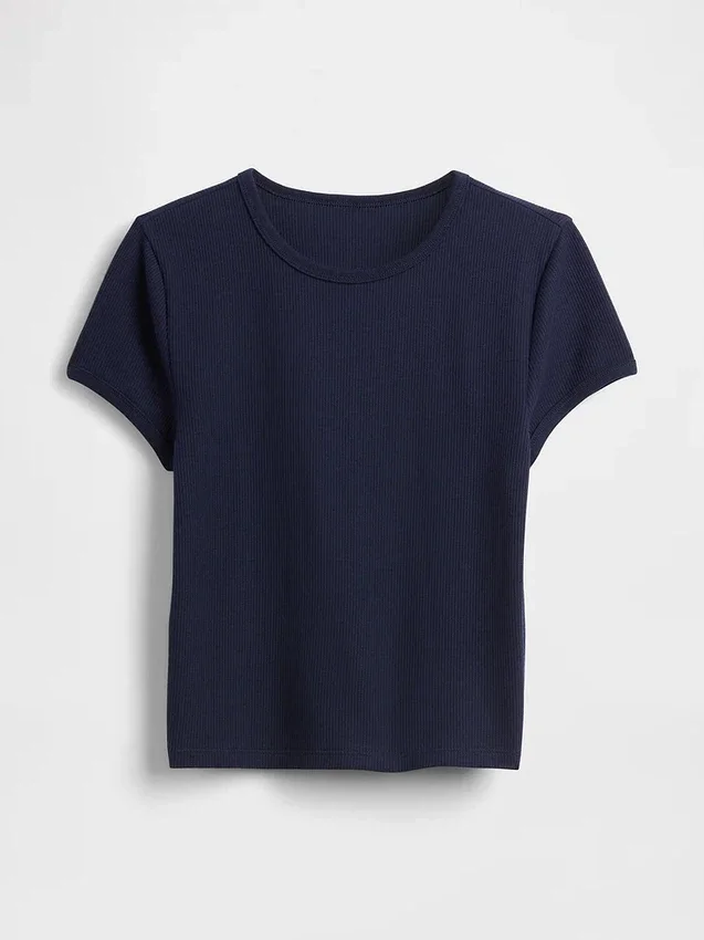 T-shirt bébé en maille gaufrée
