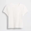 T-shirt bébé en maille gaufrée