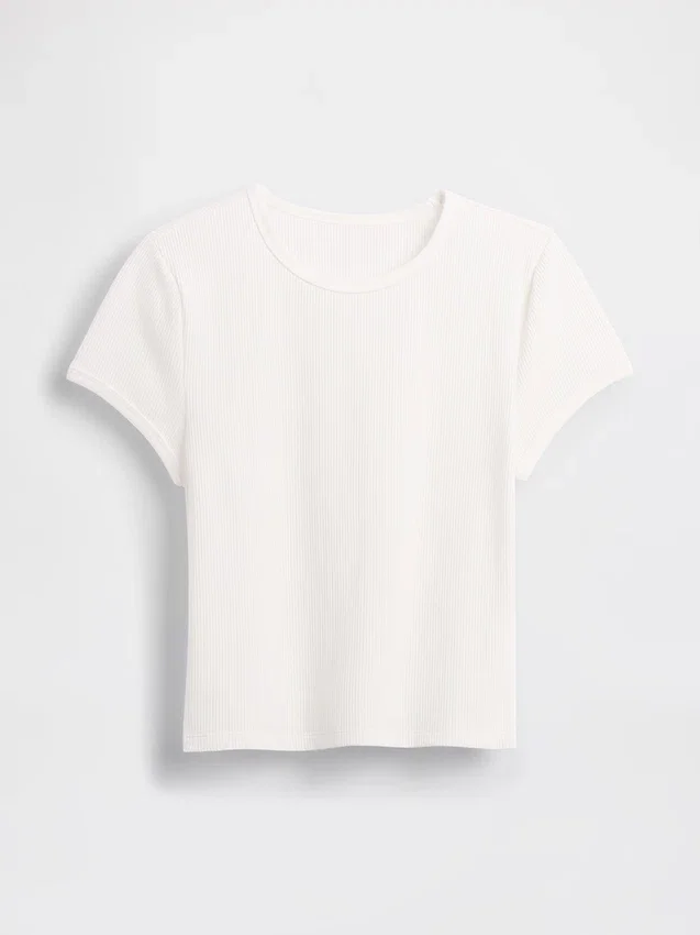 T-shirt bébé en maille gaufrée
