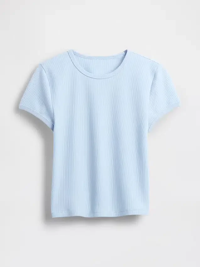 T-shirt bébé en maille gaufrée