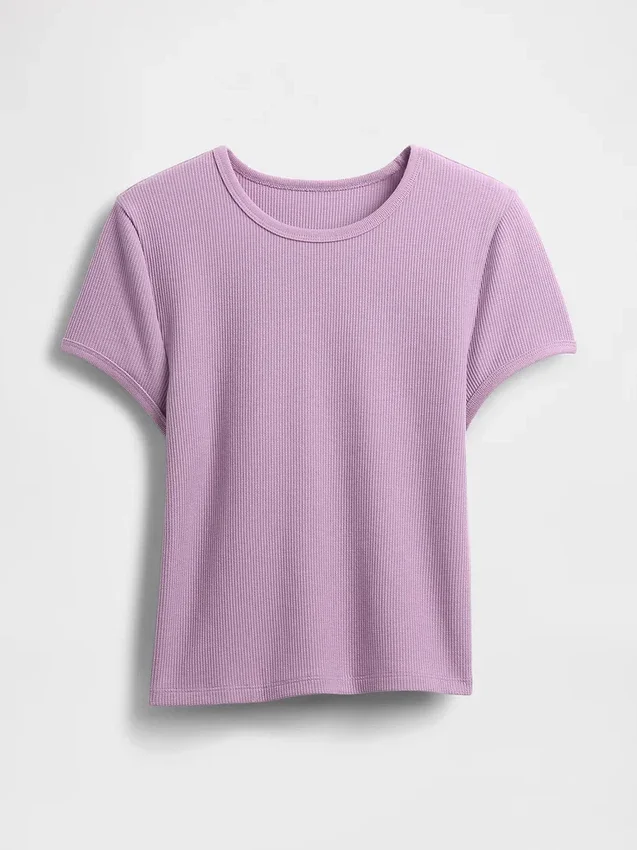 T-shirt bébé en maille gaufrée