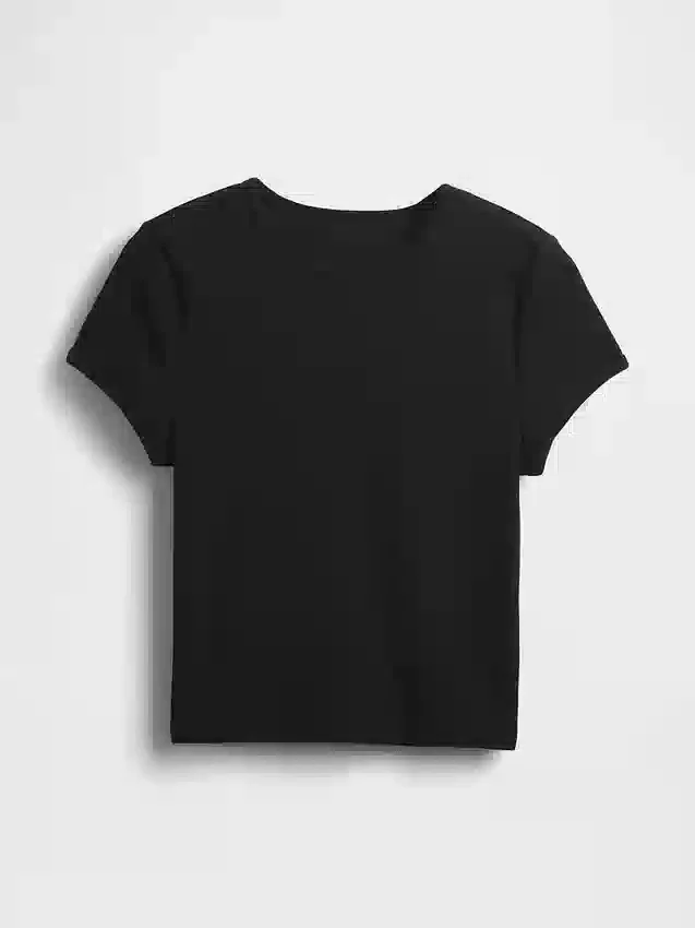 T-shirt bébé en maille gaufrée
