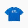 T-shirt bleu pour enfants « Relaxed Logo »