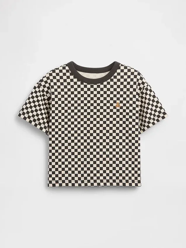 T-shirt carré à carreaux pour Bébé & Enfant