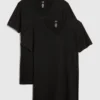 T-shirt classique à col en V (lot de 2)
