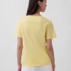 T-shirt à col en V Vintagesoft en coton bio