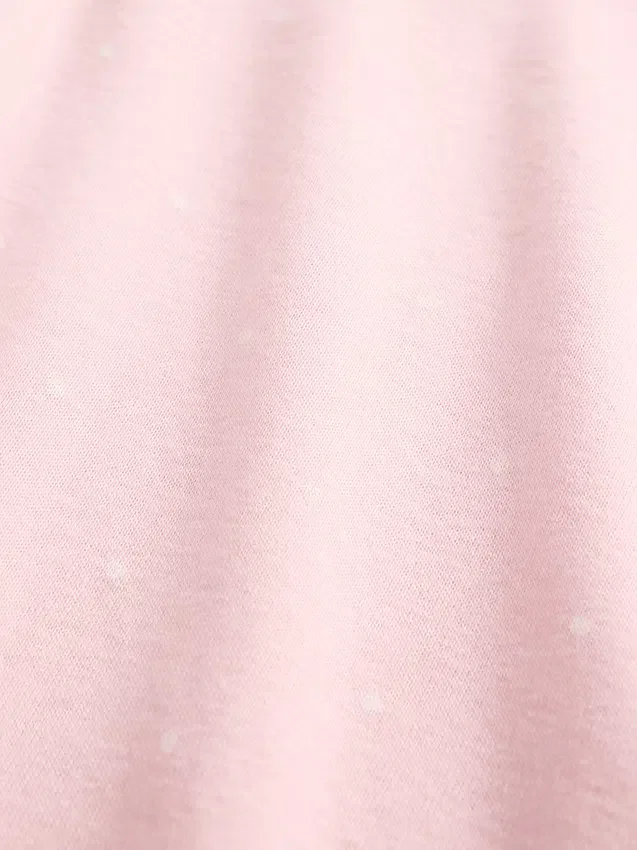 T-shirt à col montant en coton côtelé pour enfant