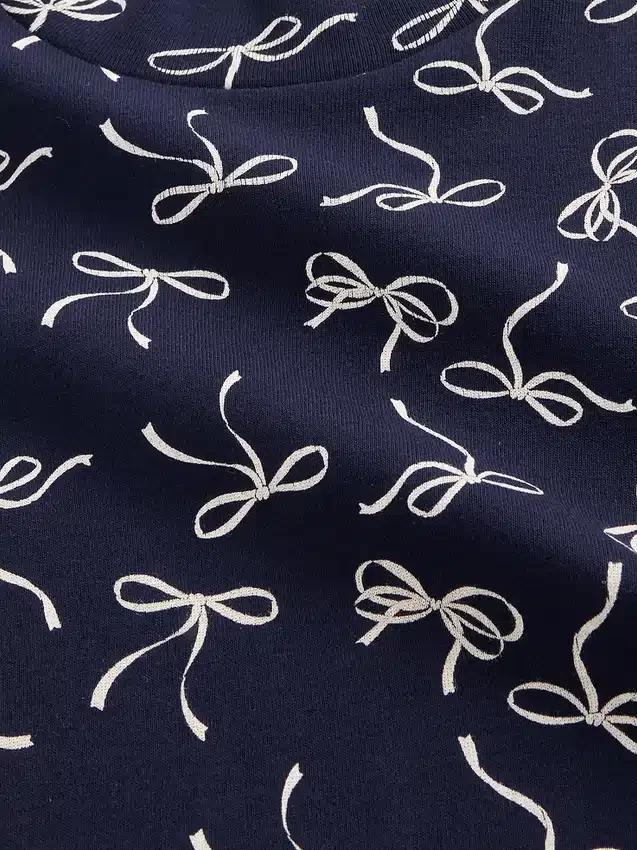 T-shirt à col montant en coton côtelé pour enfant