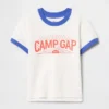 T-shirt à col ras-du-cou « Camp GAP » pour Bébé & Enfant
