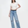 T-shirt court moderne