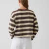 T-shirt court oversize en maille