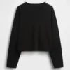 T-shirt court oversize en maille