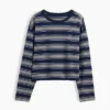 T-shirt court oversize en maille