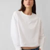 T-shirt court oversize en maille