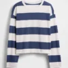 T-shirt court oversize en maille