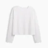 T-shirt court oversize en maille