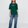 T-shirt court épais avec imprimé Ford