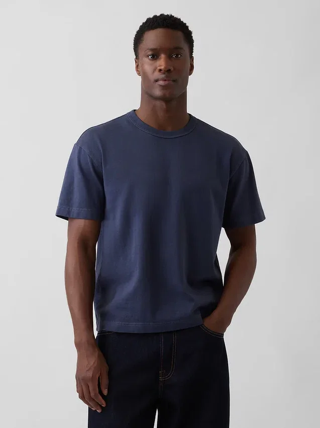 T-shirt court épais pour adulte