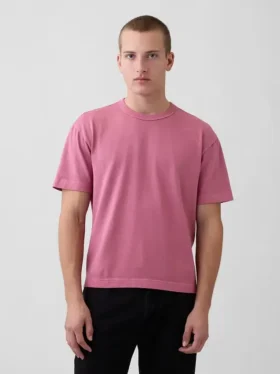 T-shirt court épais pour adulte