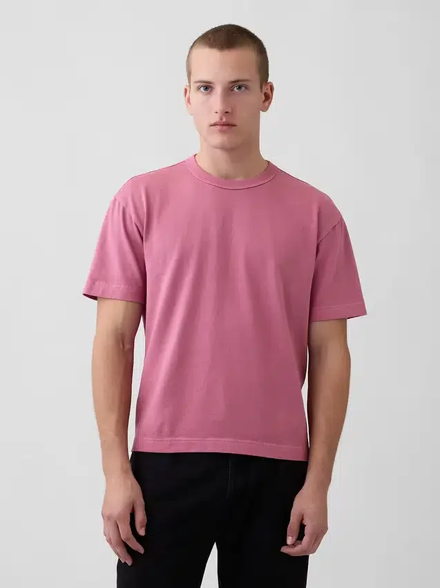 T-shirt court épais pour adulte