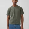 T-shirt court épais pour adulte