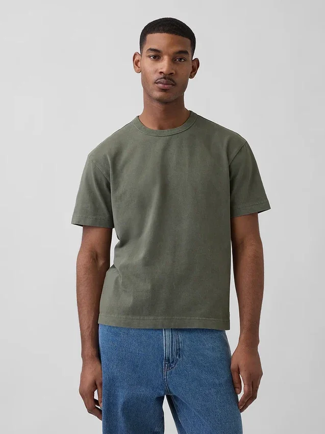 T-shirt court épais pour adulte