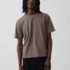 T-shirt court épais pour adulte