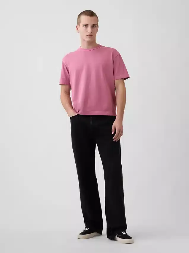 T-shirt court épais pour adulte