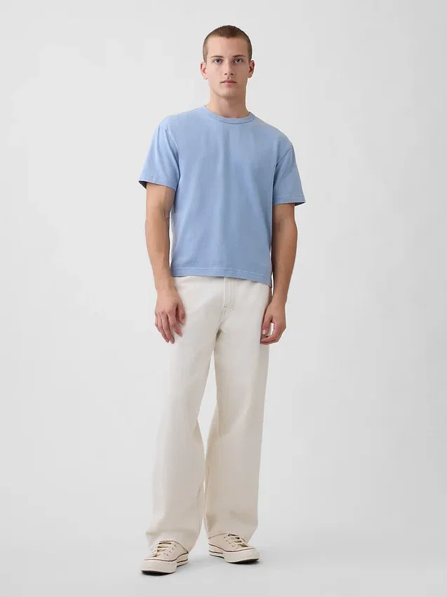 T-shirt court épais pour adulte