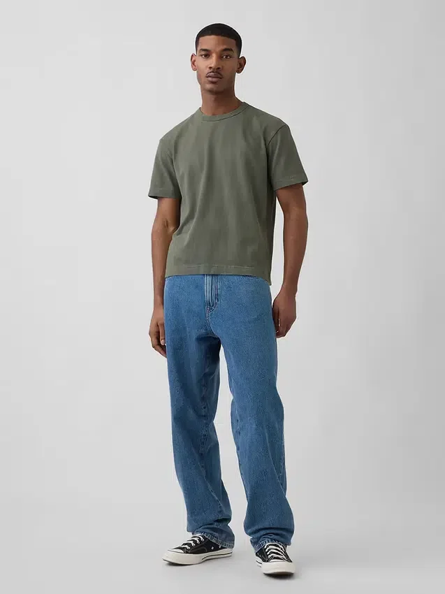 T-shirt court épais pour adulte