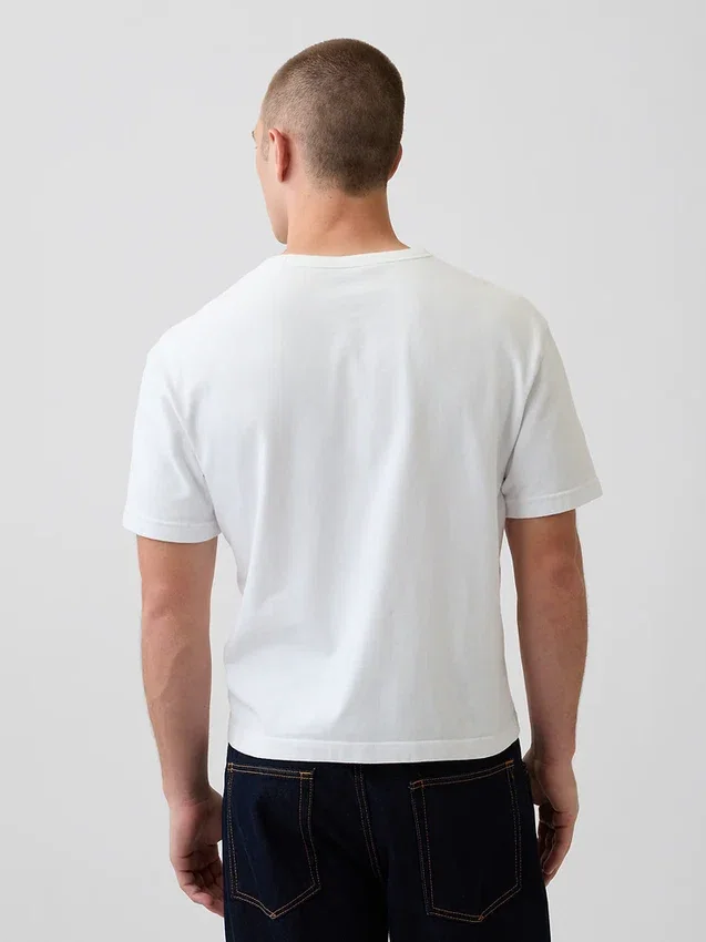 T-shirt court épais pour adulte
