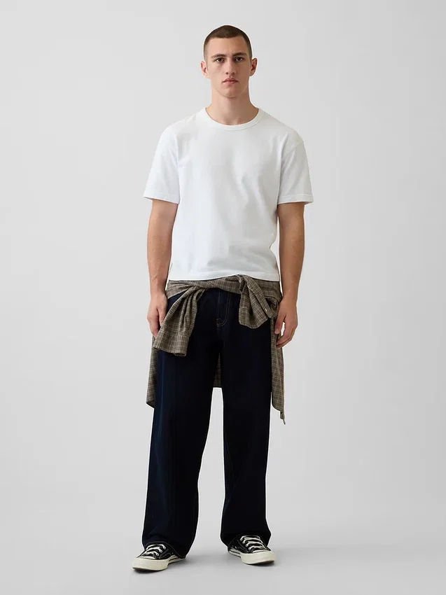 T-shirt court épais pour adulte