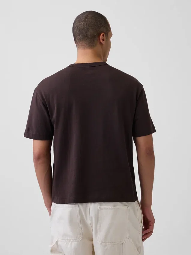 T-shirt court épais pour adulte