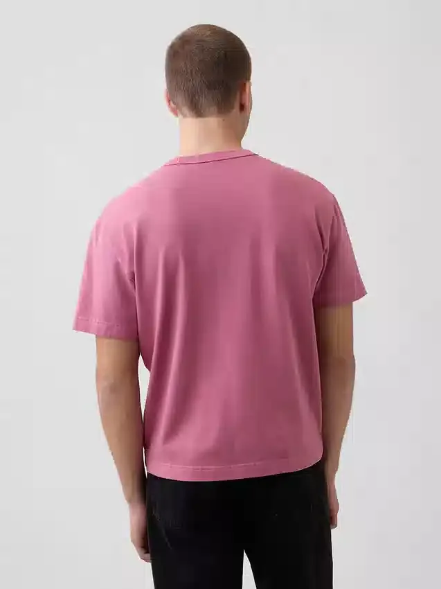 T-shirt court épais pour adulte
