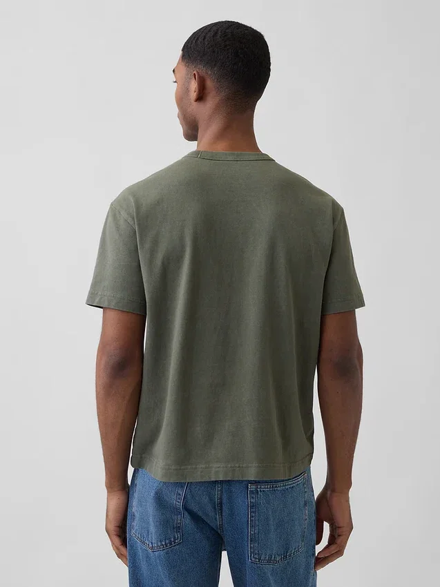 T-shirt court épais pour adulte