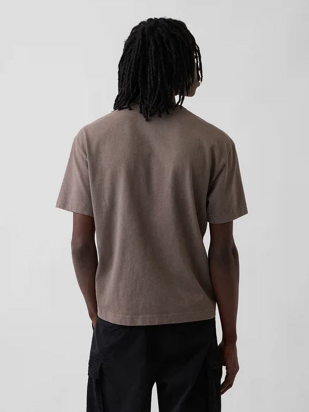 T-shirt court épais pour adulte