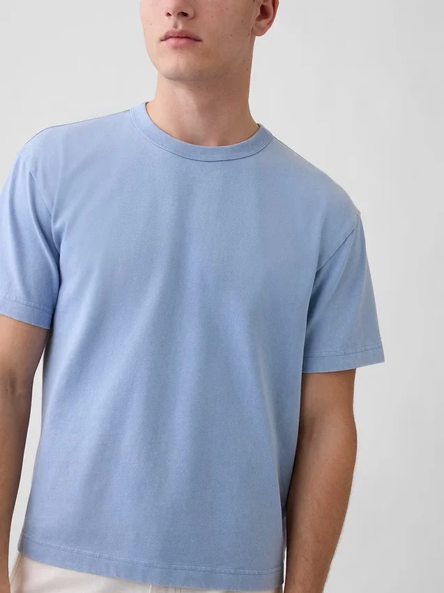 T-shirt court épais pour adulte