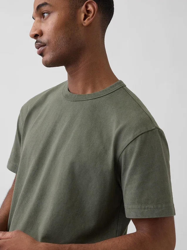 T-shirt court épais pour adulte