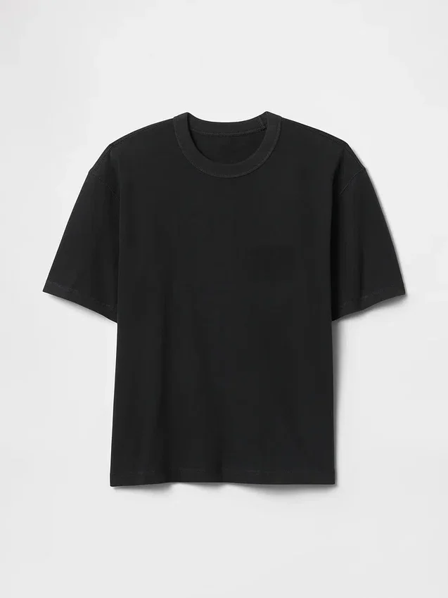 T-shirt court épais pour adulte