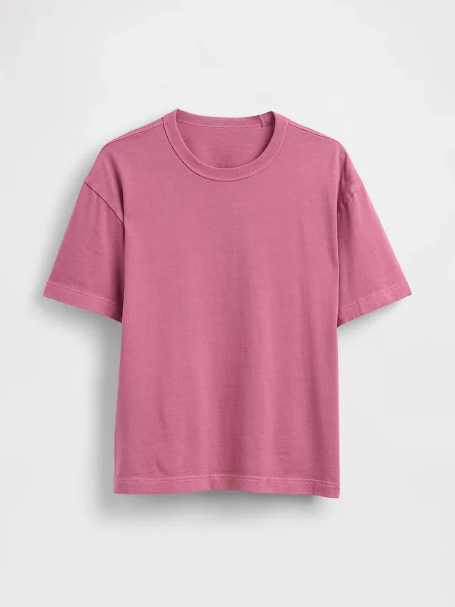 T-shirt court épais pour adulte