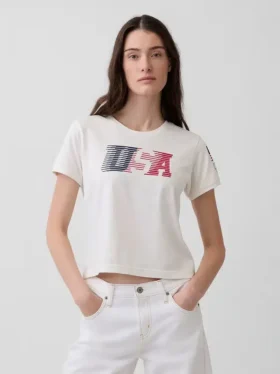 T-shirt court Team USA