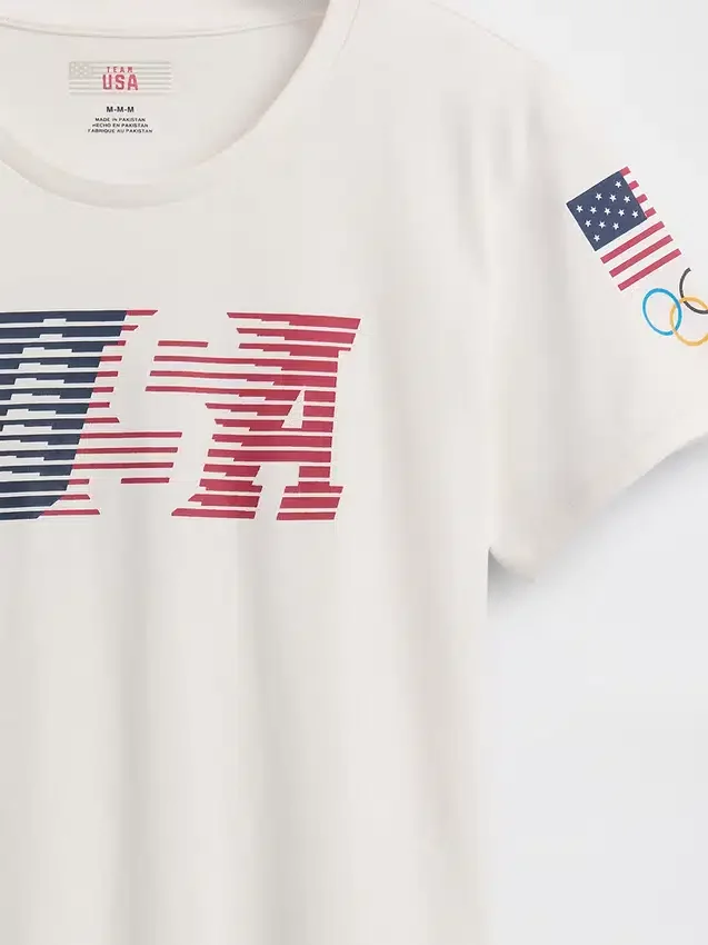 T-shirt court Team USA