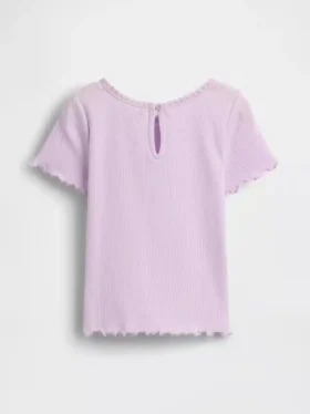 T-shirt à côtes brodé « Glace » pour Bébé & Enfant
