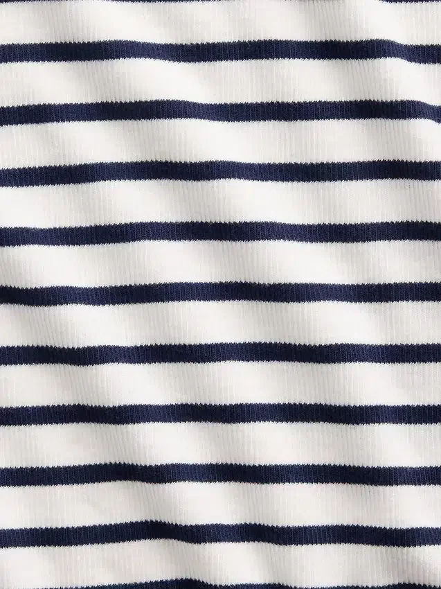 T-shirt à côtes brodé pour enfant
