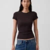 T-shirt à côtes moderne