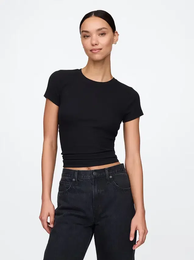 T-shirt à côtes moderne