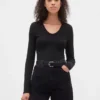 T-shirt à côtes moderne