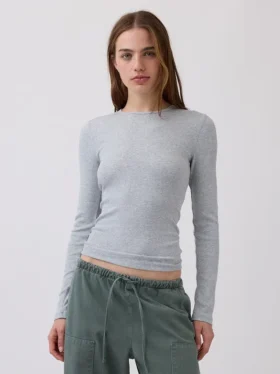 T-shirt à côtes moderne