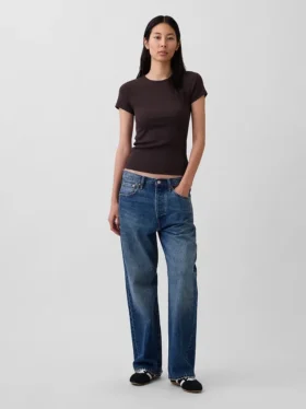 T-shirt à côtes moderne