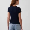 T-shirt à côtes moderne